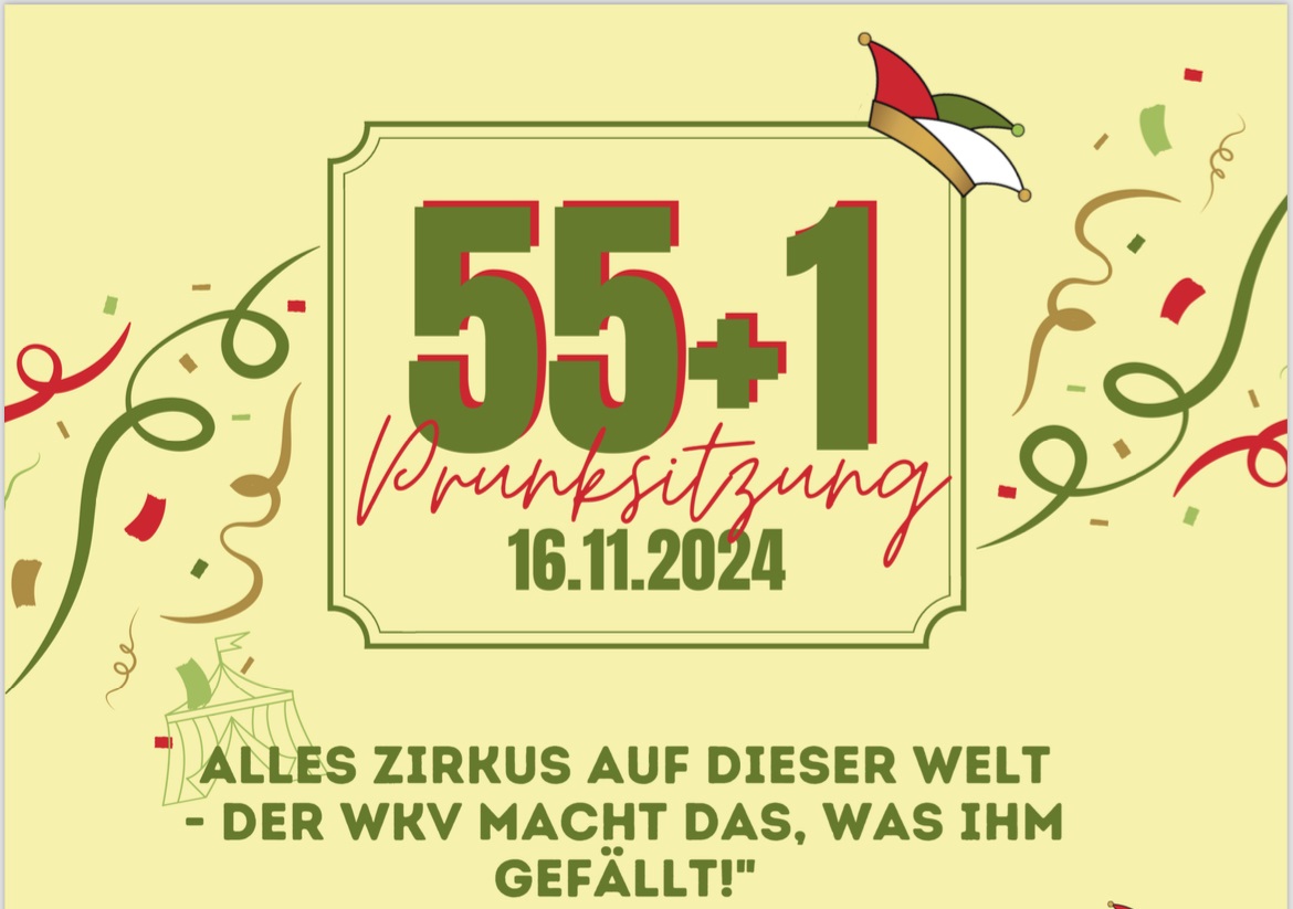 55+1 – Prunksitzung