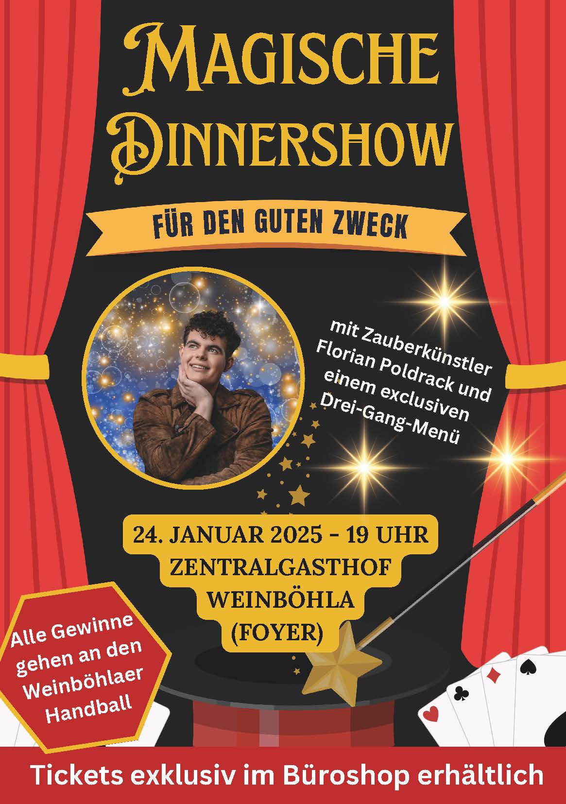 Magische Dinnershow