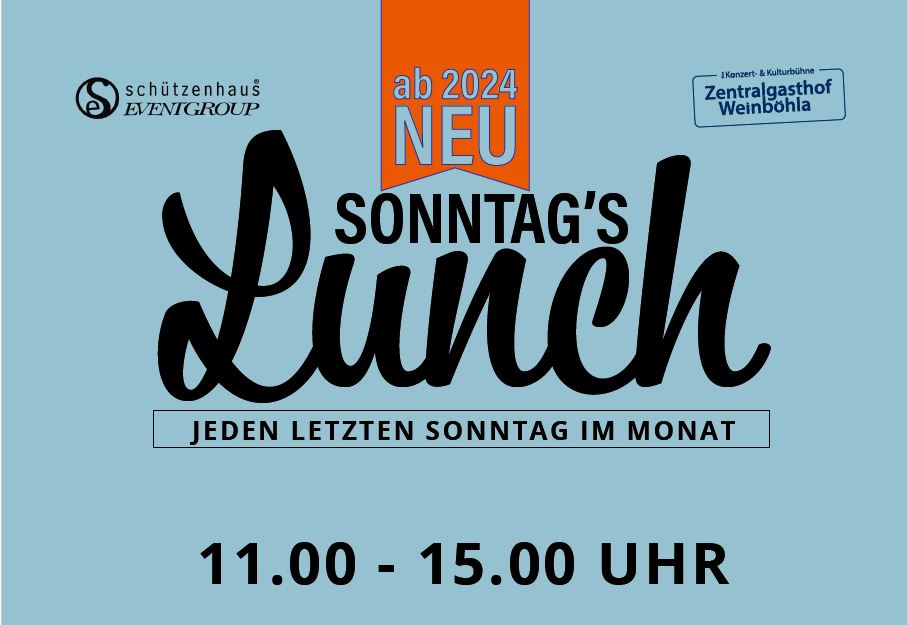 sonntags.LUNCH - NEU 2024